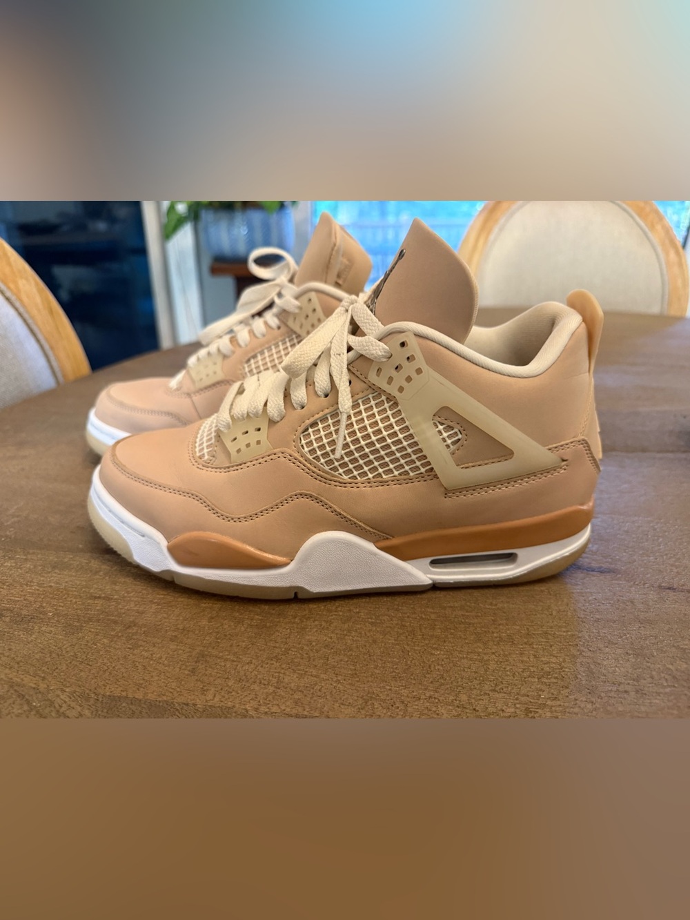 Air Jordan 4 Retro Shimmer Women’s 9 Beige